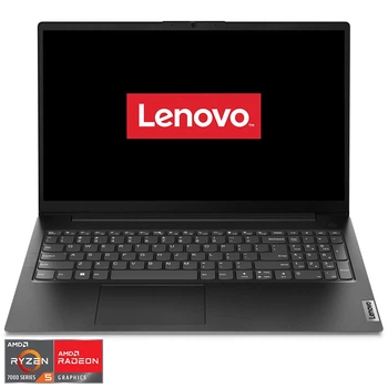 Ноутбук Lenovo Lenovo V15 G4 AMN AMD Ryzen™ 5 7520U до 4, 3 ГГц, 15, 6 Full HD, 16 ГБ LPDDR5, 512 ГБ SSD, видеокартой AMD Radeon™ 610M, Business Black