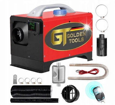 Обогреватель 9 кВт 12В/24В/220В дизельный Golden Tools GT-0008 WEBASTO (вебасто) Автономный