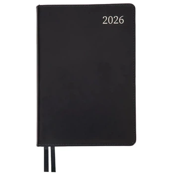 Ежедневник 2026 А5 Leo Planner Aldento мягкий 25267* - синий темный