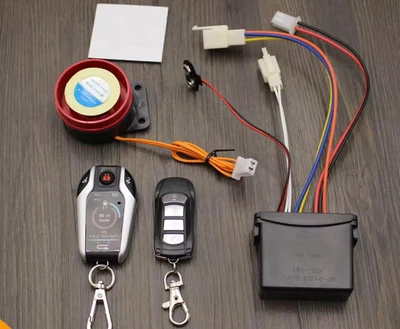 Двостороння Сигналізація для мотоцикла із зворотнім зв'язком Smart Key V208