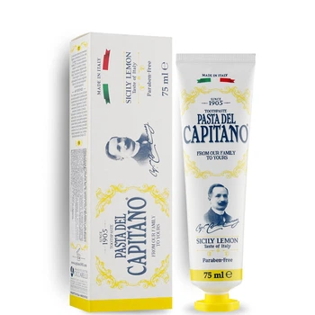 Зубная паста Pasta del Capitano Sicily Lemon (Сицилийский лимон), 75 мл