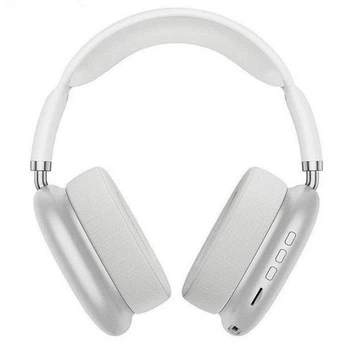 Беспроводные наушники Macaron P9 Max Bluetooth с кейсом, MP3 функцией и стерео звучанием