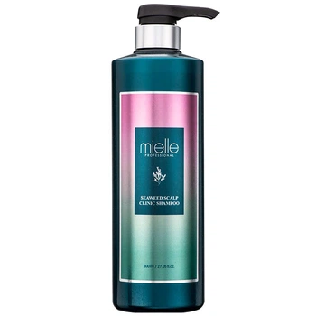 Шампунь против выпадения волос с морскими водорослями Mielle Professional Seaweed Scalp Clinic Shampoo, 800 мл