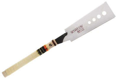Японская ручная пила по дереву Nakaya Wonder-saw Ryoba 220 мм двухсторонняя (W-220)