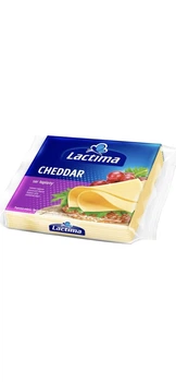 Сир чеддер слайсами тостовий Lactima Cheddar 130 г 36.2%