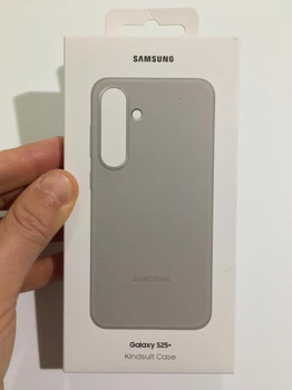 Чохол протиударний шкіряний Kindsuit Cover Case для Samsung Galaxy S25 Plus (6.7") Grey S936