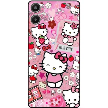 Силиконовый чехол бампер Candy для Samsung A07 с рисунком Hello Kitty Хелло Китти