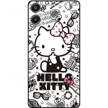 Силіконовий чохол бампер Candy для Samsung A07 з Хелло Кітті Hello Kitty