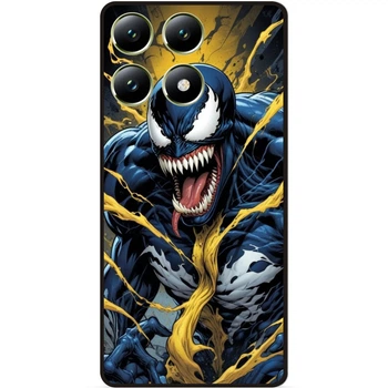 Силиконовый чехол бампер Candy для Xiaomi 14T с рисунком Веном Venom