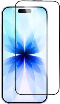 Защитное стекло для смартфона Apple iPhone 16 Pro/17 PowerPlant Black (GL605528)