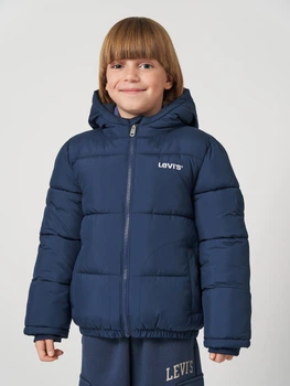 Детская демисезонная куртка для мальчика Levi`s 8EN633-UF3 122-128 см Синяя (3666643192594)