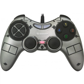 Геймпад Defender Zoom USB Xinput сірий (LKMTR_801040)