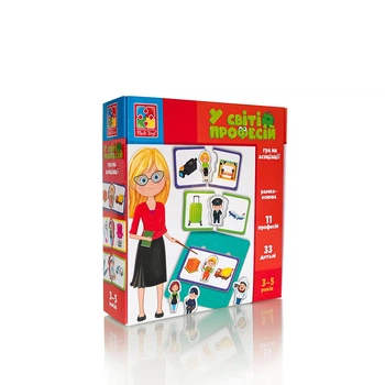 Развивающая игра Vladi Toys Академия развития «В мире профессий» VT1804-44