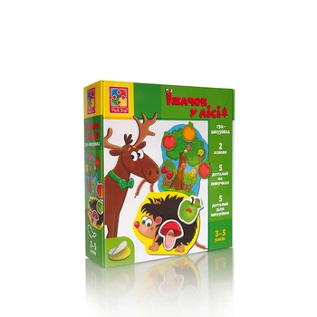Развивающая мини-игра Vladi Toys с липучками «Ёжик в лесу», игра для детей, академия развития VT1804-45