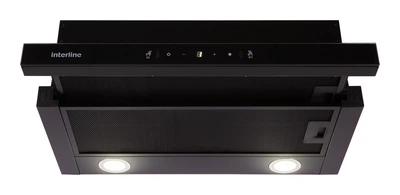 Вытяжка Телескопическая INTERLINE SLIM ULTRA GLASS BL A/60