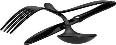 Zestaw sztućców Zwieger Vesper czarny 24 elementy (5903357375089) (955555912584594) - Outlet