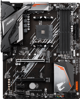 Материнська плата Gigabyte A520 AORUS ELITE (sAM4, AMD A520, PCI-Ex16) (SN250750058040) - Уцінка
