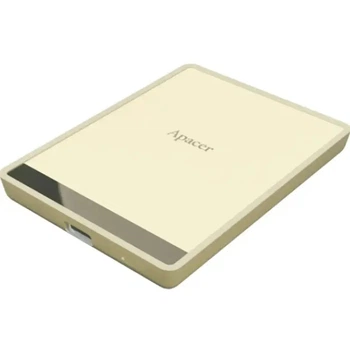 Внешний USB-C SSD диск 1TB APACER USB 3.2 AS724 кремовый AP1TBAS724C-1