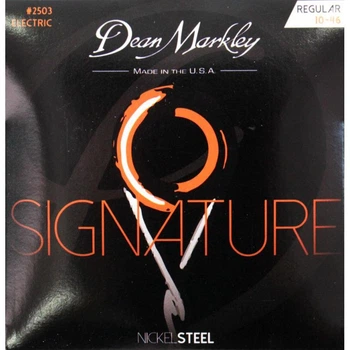 Струни для електрогітари Dean Markley 2503 Signature Series Nickel Steel Regular 10/46