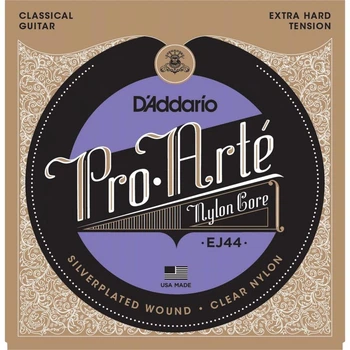 Струни для класичної гітари D'Addario EJ44 Silverplated Wound Nylon Extra Hard Tension