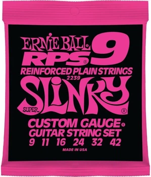 Струны для электрогитары Ernie Ball 2239 RPS-9 Reinforced Slinky 9/42