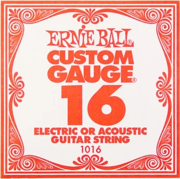 Струна Ernie Ball 1016 Plain Steel .016
