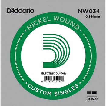 Струна D'Addario NW034 Nickel Wound .034