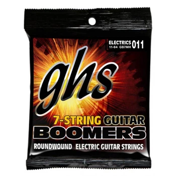 Струны для электрогитары GHS GB7MH Boomers Medium Heavy 7-Strings 11/64