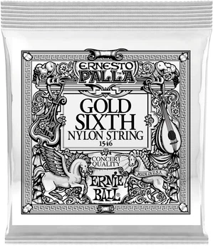 Струна Ernie Ball 1546 Gold 6th Ernesto Palla Nylon Classical Guitar String .042