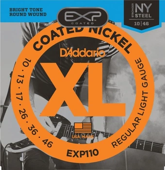 Струни для електрогітари D'Addario EXP110 Regular Light 10/46