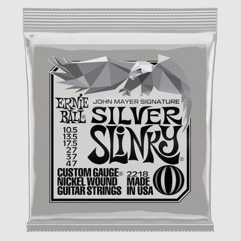 Струны для электрогитары Ernie Ball 2218 Silver Slinky John Mayer Signature 10.5/47