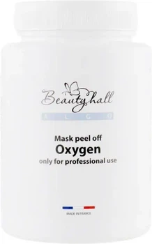 Альгинатная маска для лица Beautyhall ALGO Peel off mask Oxygen Кислород с зеленой глиной и водорослями 200 г