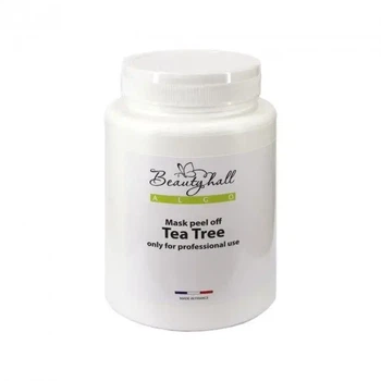 Альгинатная маска для лица Beautyhall ALGO Tea Tree Чайное дерево против акне и жирного блеска 200 г