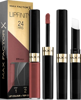 Помада для губ Max Factor Lipfinity № 070 "Spicy"