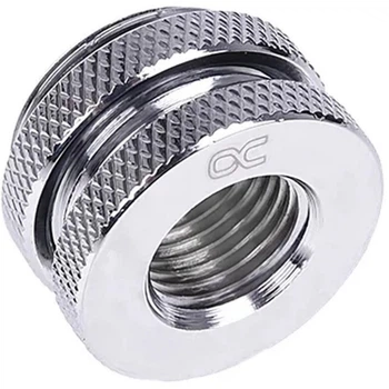 Фитинг для СЖО Alphacool HF bulkhead connector passthrough G1/4 - chrome [141812]