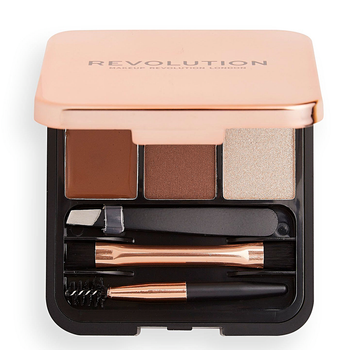 Makeup Revolution Brow Sculpt Kit Набор для бровей "Medium"