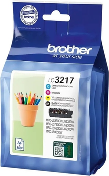 Zestaw tuszy Brother LC3217VALDR