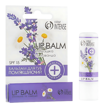 Смягчающий бальзам для губ "Ромашка и лаванда" Colour Intense Chamomile and Lavender Lip Balm