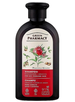Шампунь для сухих волос "Масло аргана и гранат" Green Pharmacy Shampoo