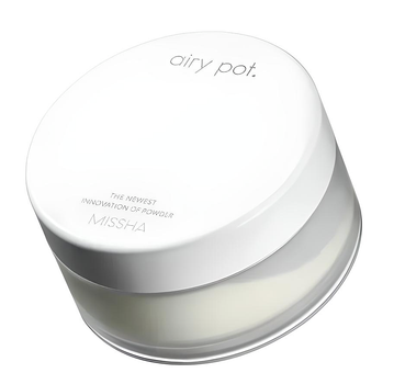 Missha Airy Pot Powder Mint Рассыпчатая матирующая пудра, мятная