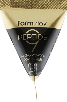 Содовый скраб для лица с пептидным комплексом и аминокислотами - FarmStay Peptide 9 Baking Powder Pore Scrub,