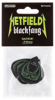 Медиаторы Dunlop PH112P.73 Hetfield's Black Fang Player's Pack 0.73 mm (6 шт.)