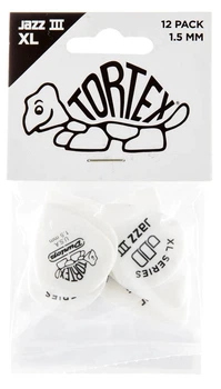 Медиаторы Dunlop 498P1.50 Tortex Jazz III XL Player's Pack 1.50 mm (12 шт.)