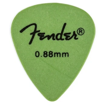 Медиаторы Fender 351 Shape Rock-On Surf Green Medium/Heavy Player's Pack 0.88 mm 0987351850 (12 шт.)