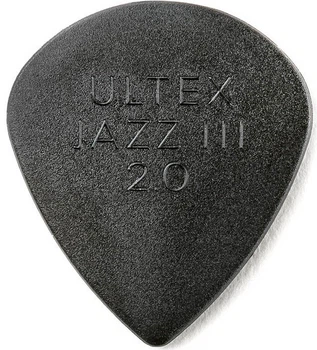 Медиатор Dunlop 427R2.0 Ultex Jazz III Guitar Pick 2.0 mm (1 шт.)