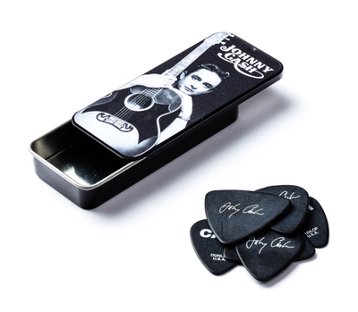 Медиаторы Dunlop JCPT01M Johnny Cash Memphis Medium Pick Tin (6 шт.)