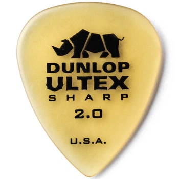 Медіатор Dunlop 4330 Ultex Sharp Guitar Pick 2.0 mm (1 шт.)