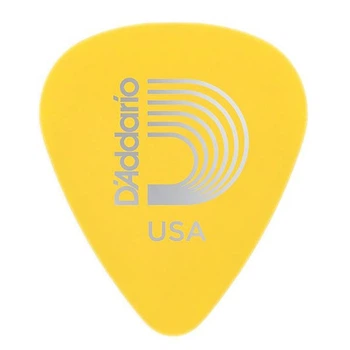 Медиатор D'Addario 1DYL3 Planet Waves Duralin Standard Yellow Light/Medium Guitar Pick 0.70 mm (1 шт.)