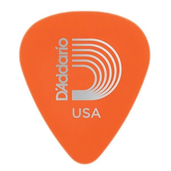 Медиатор D'Addario 1DOR2 Planet Waves Duralin Standard Orange Light Guitar Pick 0.60 mm (1 шт.)