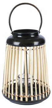 Lampion Home Styling Collection na świeczkę bambusowy 33 cm (8719987846960)